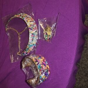Colorful Beaded Jewelry Set